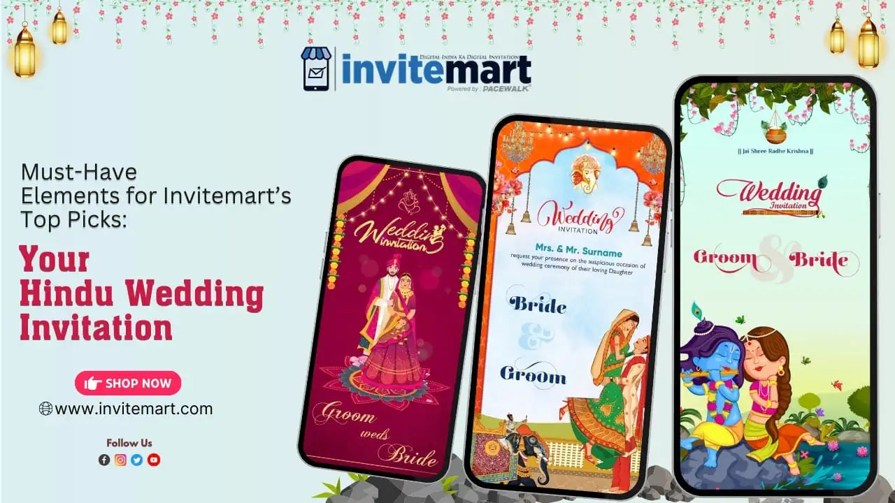 Invitemart’s Top Picks: Must-Have Elements for Your Hindu Wedding Invi ...