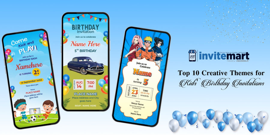 Top 10 Creative Themes for Kids’ Birthday Invitations