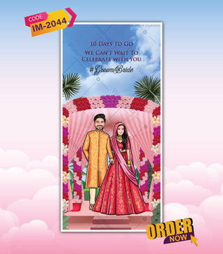 10 Days To Go Wedding Invite Video