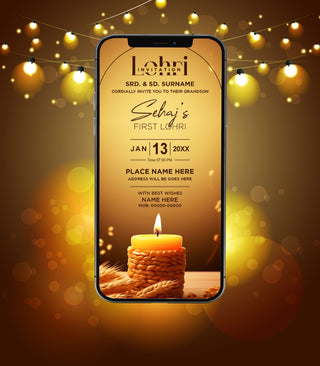 1st Lohri Invitation