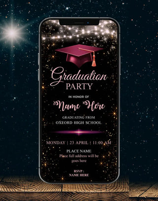 2024 Graduation Party Invitation |