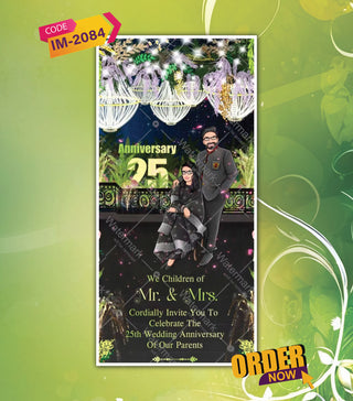 25th Wedding Anniversary Invite Video