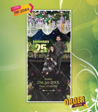 25th Wedding Anniversary Invite Video