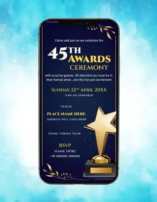 45th Awards Ceremony Invitation 