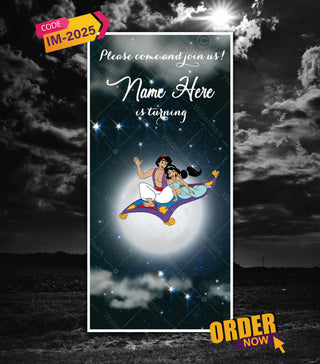 Aladdin Birthday Invitation Video