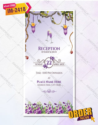 Anand Karaj Invitation PDF Card 