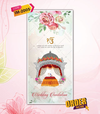 Anand Karaj Wedding Video Invite 