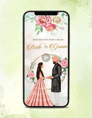 Anand karaj Wedding Invite Video 