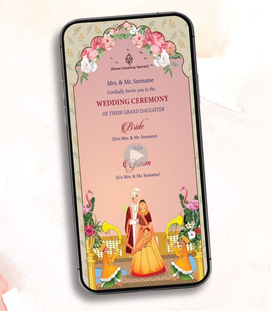 Invutation Card Animation Animated wedding card | Honestweddingadvice.com