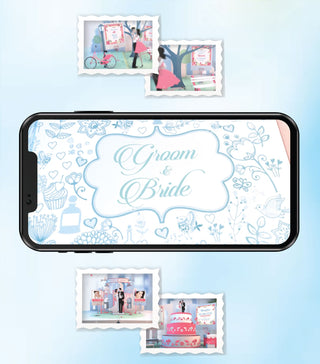 Animated 3D Wedding Invitation Video