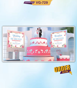Animated 3D Wedding Invitation Video
