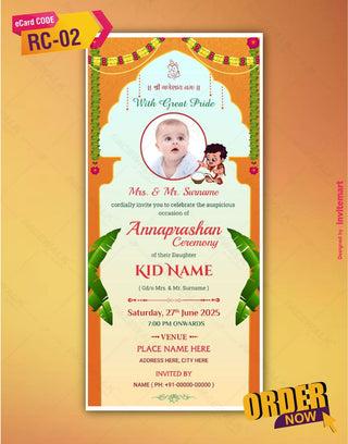 Annaprashan Invitation