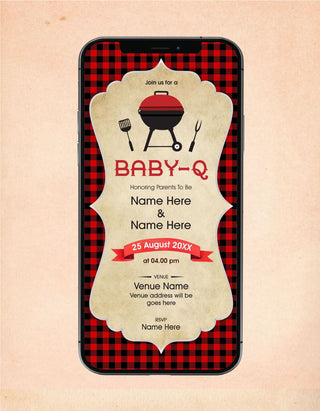 BaByQ Baby Shower Invitations