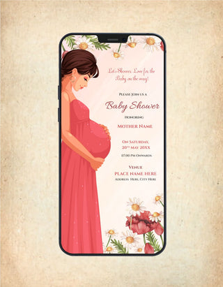 Baby Shower Invite Card 