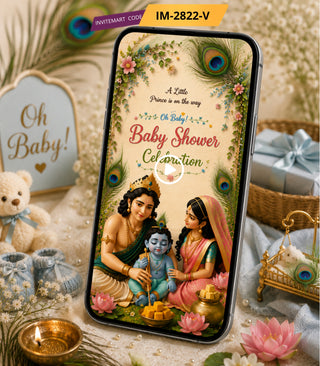 Baby Shower Invitation Video 