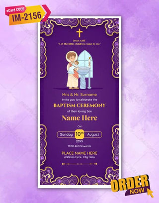 Baptism Invitation