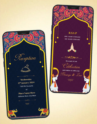 Best Multiple Events Wedding PDF Cards 