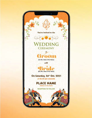 Best Indian Wedding Invitation Card 