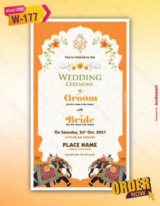 Best Indian Wedding Invitation Card 