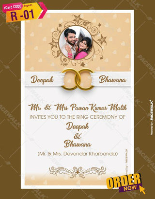 Best Ring Ceremony Invitation eCards 