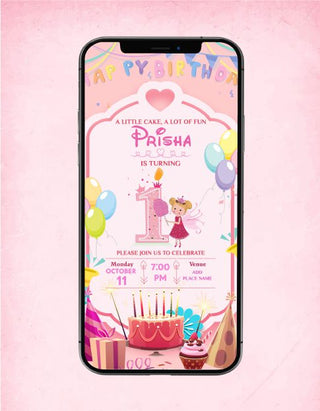 Birthday Party Invitation Card 