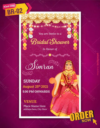 Bridal Shower Invitation Templates