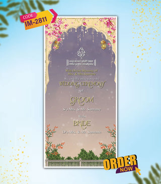 Caricature Wedding Invitation Video