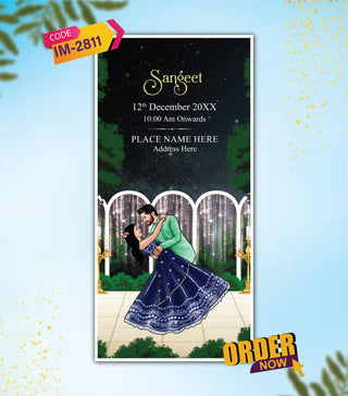 Caricature Wedding Invitation Video