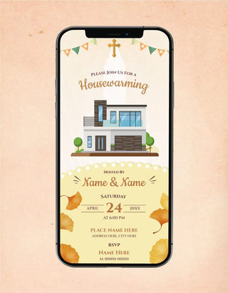 Christian Housewarming Invitation