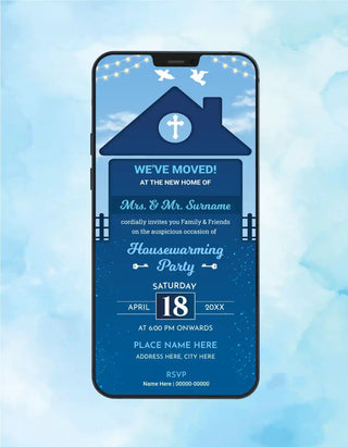 Christian Housewarming Party Invitation