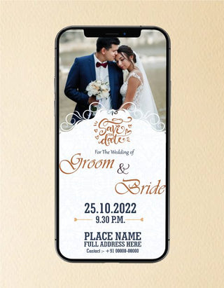 Christian Marriage Invitation Card design