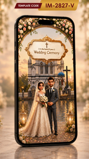 Christian Wedding Invitation Video