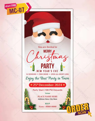 Christmas Party Invitation Templates