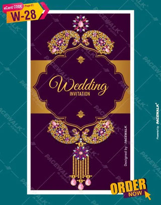 Classic Wedding Invitation eCards