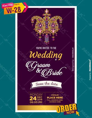 Classic Wedding Invitation eCards