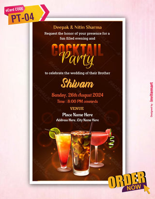 Cocktail Party Invitation