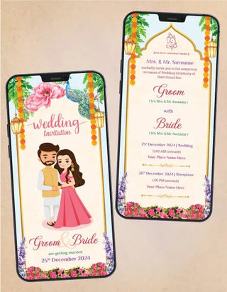 Couple Wedding Invitation