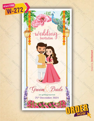 Couple Wedding Invitation