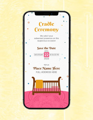 Cradle Ceremony Invite 