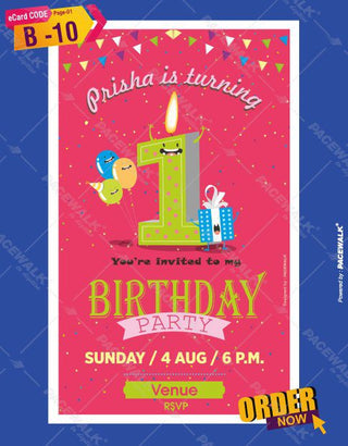 Creative Birthday Invitations eCards 