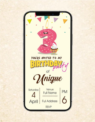 Custom Birthday Invitations eCards