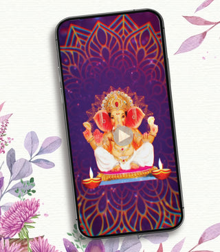 Custom Ganpati Invitation Video