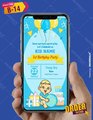 Custom Birthday Party Invitations 