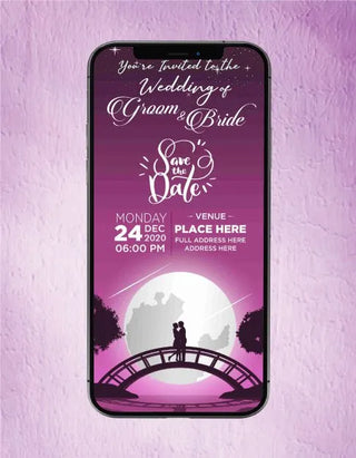 Digital Wedding Invites