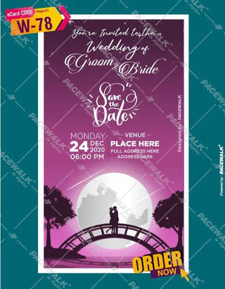 Digital Wedding Invites