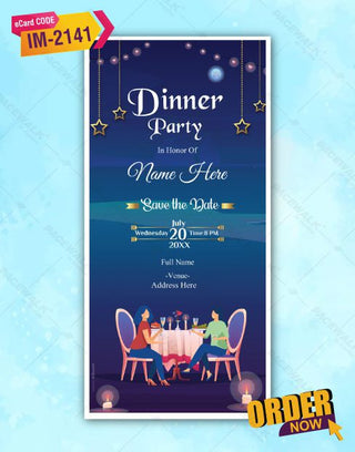 Dinner Party Invitation |