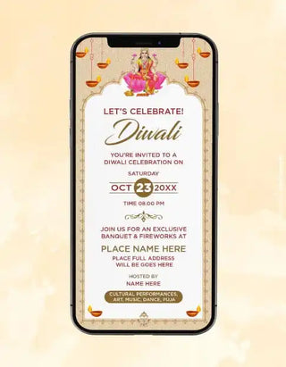 Diwali Invitation 