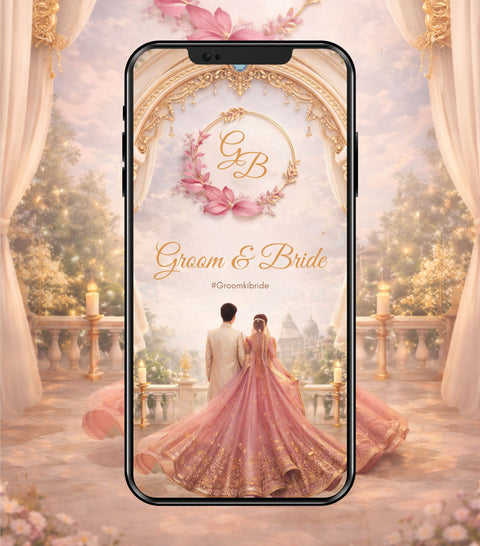 Elegant Multi-Event Wedding Invitation PDF