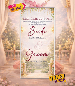 Elegant Multi-Event Wedding Invitation PDF