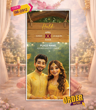 Elegant Multi-Event Wedding Invitation PDF